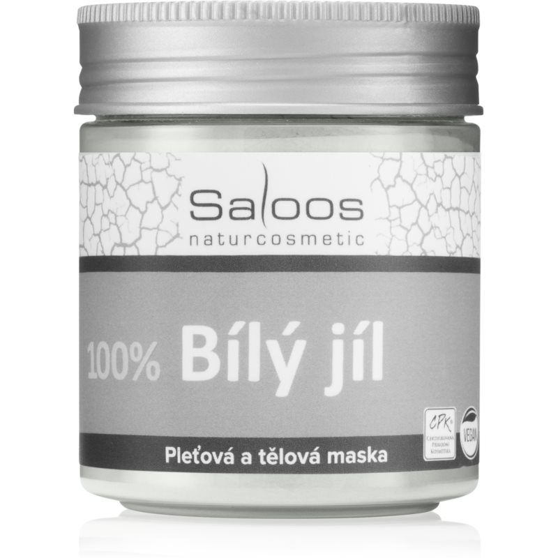 E-shop Saloos Jílová Maska Bílý jíl tělová a pleťová maska 100 g