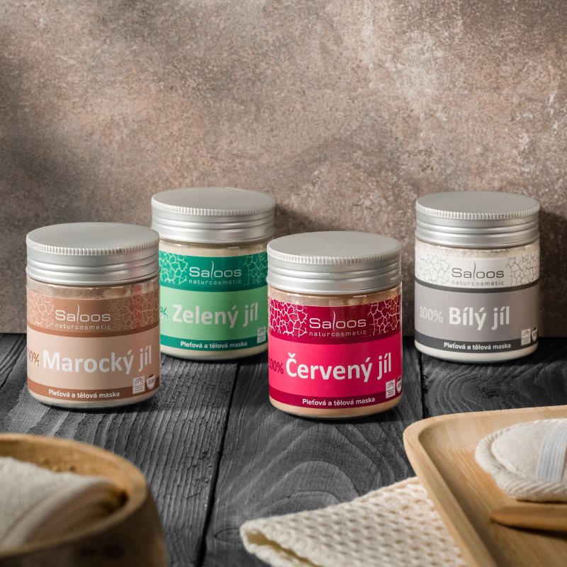 Saloos Clay Mask Montmorillonite Maske für Körper und Gesicht für müde Haut 140 g (Bild 2)