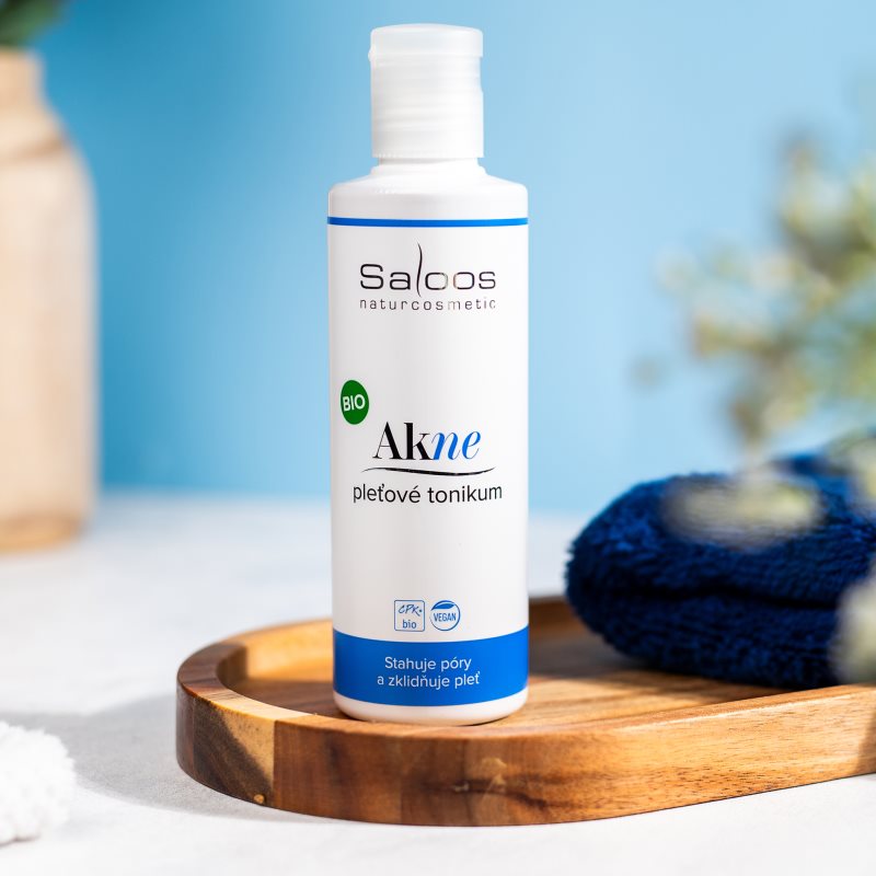 Saloos AcNO Lotion Tonique Apaisante Visage Pour Peaux à Problèmes, Acné 200 Ml