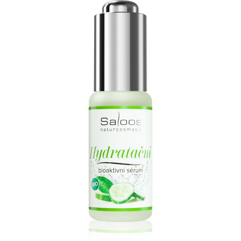 Saloos Bioactive Serum hydratisierendes Serum mit Gurke und Aloe Vera 20 ml