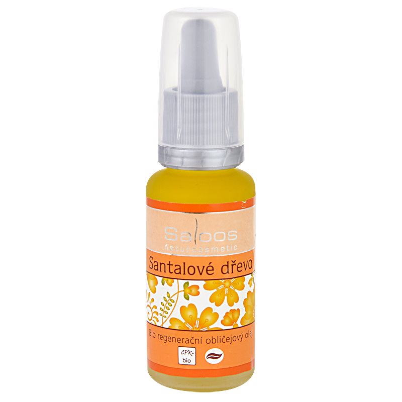 

Saloos Bio Skin Oils відновлююча біо олія для обличчя, сандалове дерево
