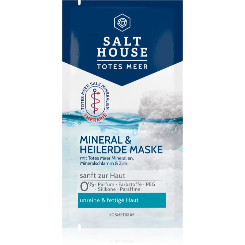 Salt House Dead Sea Mineral Face Mask Ansiktsmask 2x7 ml female