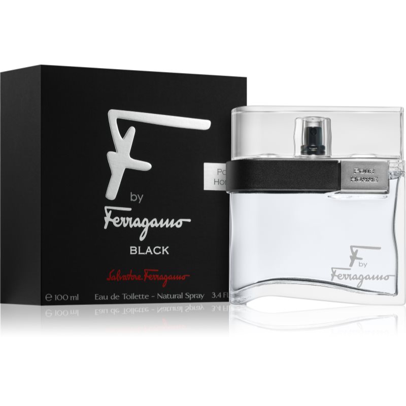 Ferragamo F by Ferragamo Black Eau de Toilette für Herren 100 ml