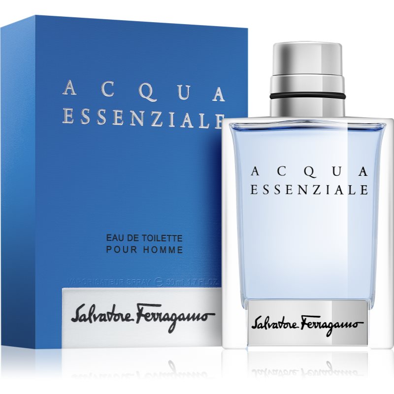 Salvatore Ferragamo Acqua Essenziale Eau De Toilette For Men 50 Ml