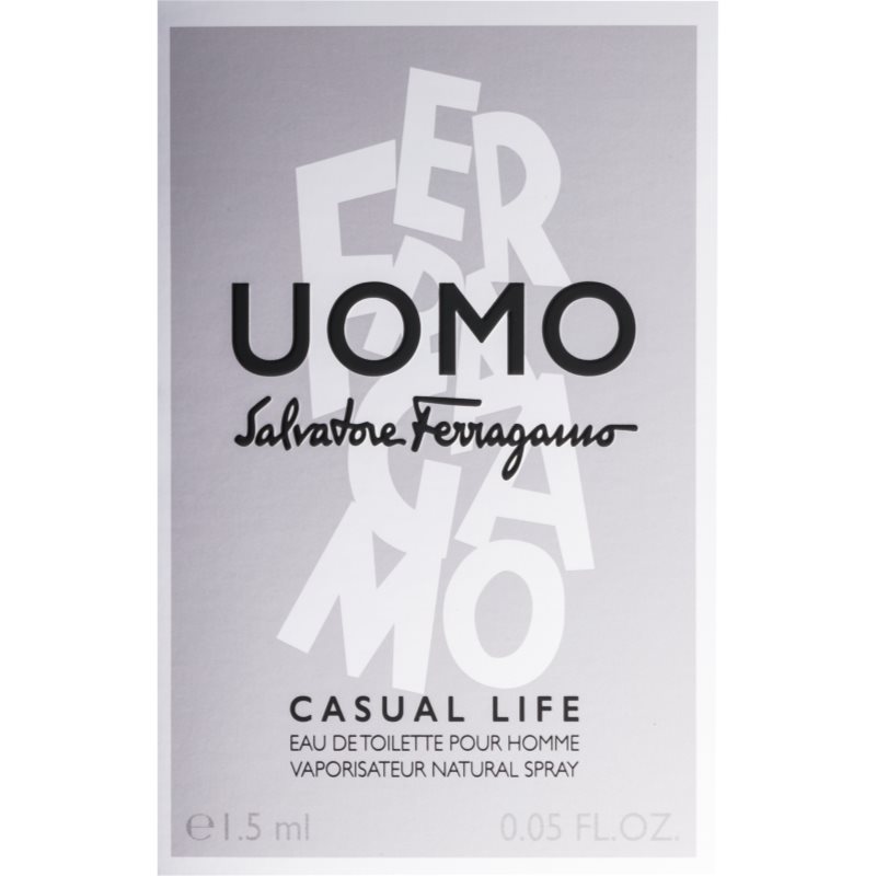 

Salvatore Ferragamo Uomo Casual Life туалетна вода для чоловіків