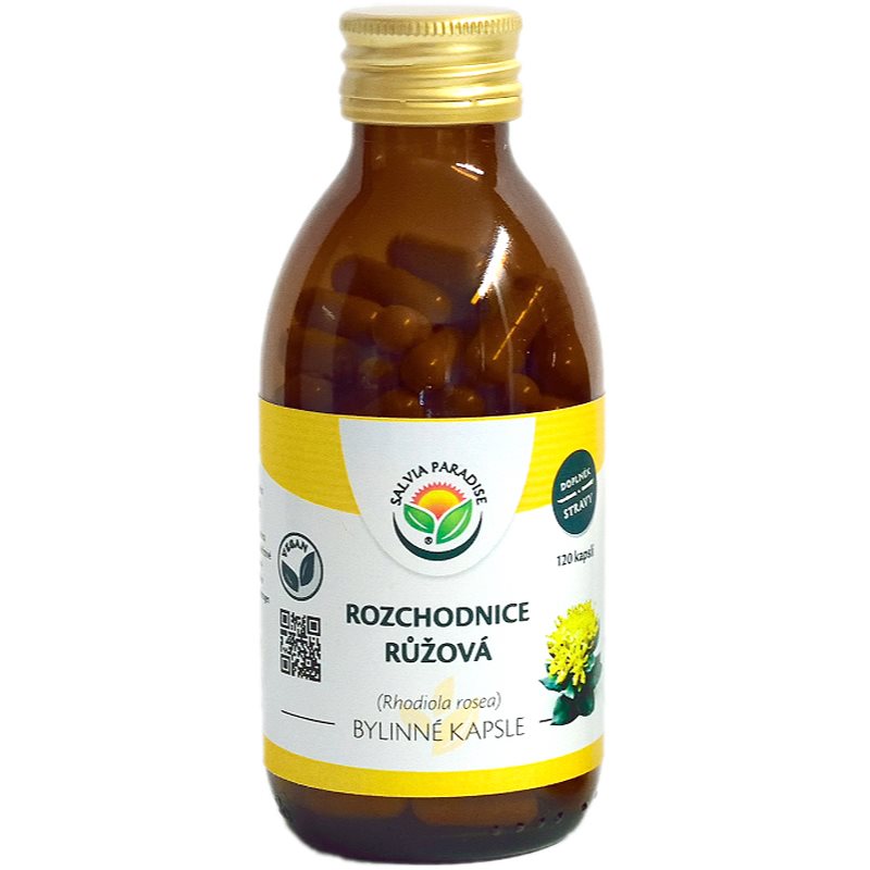 Salvia Paradise Rozchodnice růžová bylinné kapsle bylinné kapsle pro normální funkci srdce a cév 120 cps