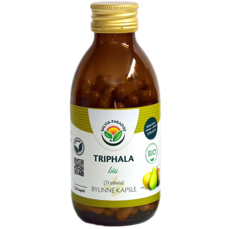 Salvia Paradise Triphala bylinné kapsle kapsle pro detoxikaci organismu a podporu imunity 120 cps