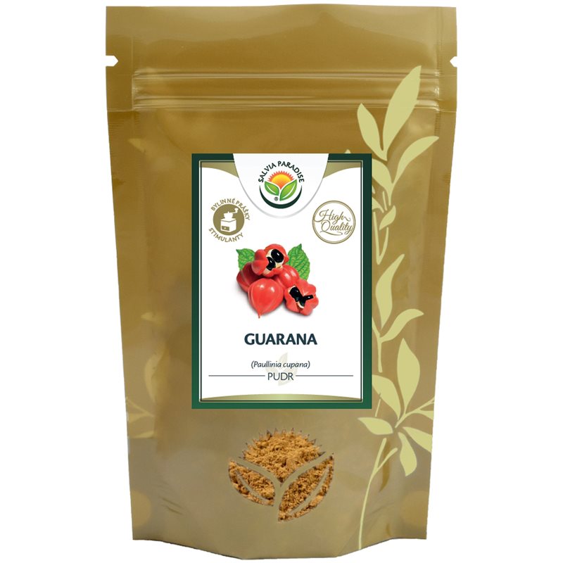 Salvia Paradise Guarana pudr prášok na udržanie energie a kognitívnej výkonnosti 150 g