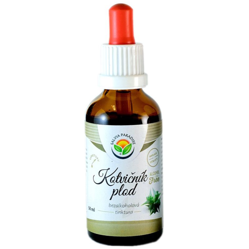 Salvia Paradise Kotvičník plod bezalkoholová tinktura tinktúra na podporu zdravej hormonálnej činnosti 50 ml