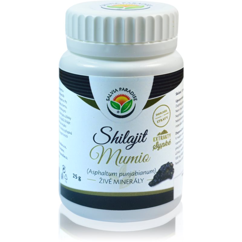 Salvia Paradise Shilajit Mumio prášek pro udržení vitality 25 g