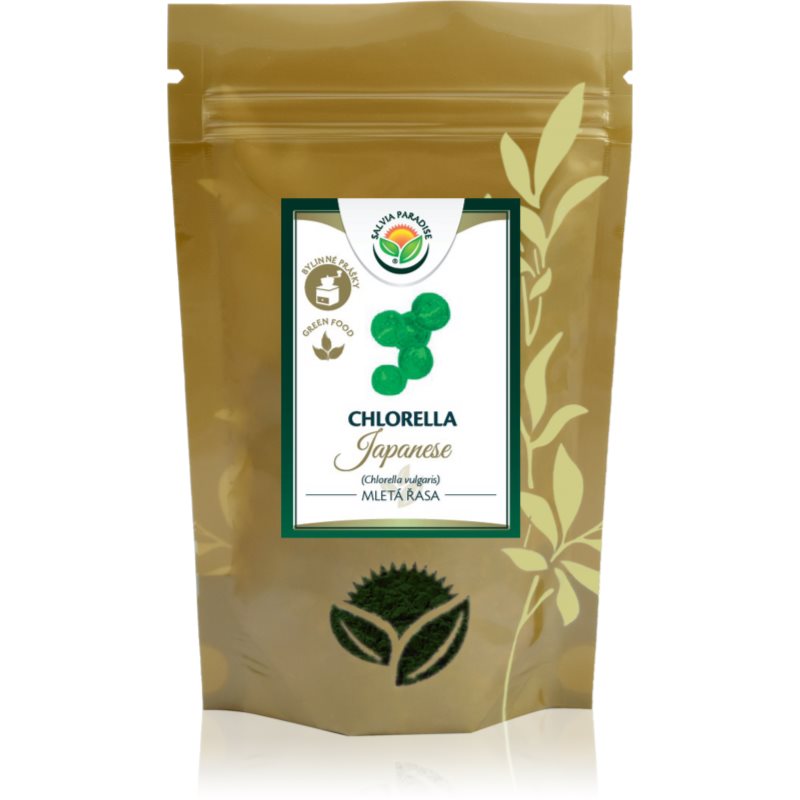 Salvia Paradise Chlorella Japanese dezintegrovaná přírodní antioxidant v prášku 100 g