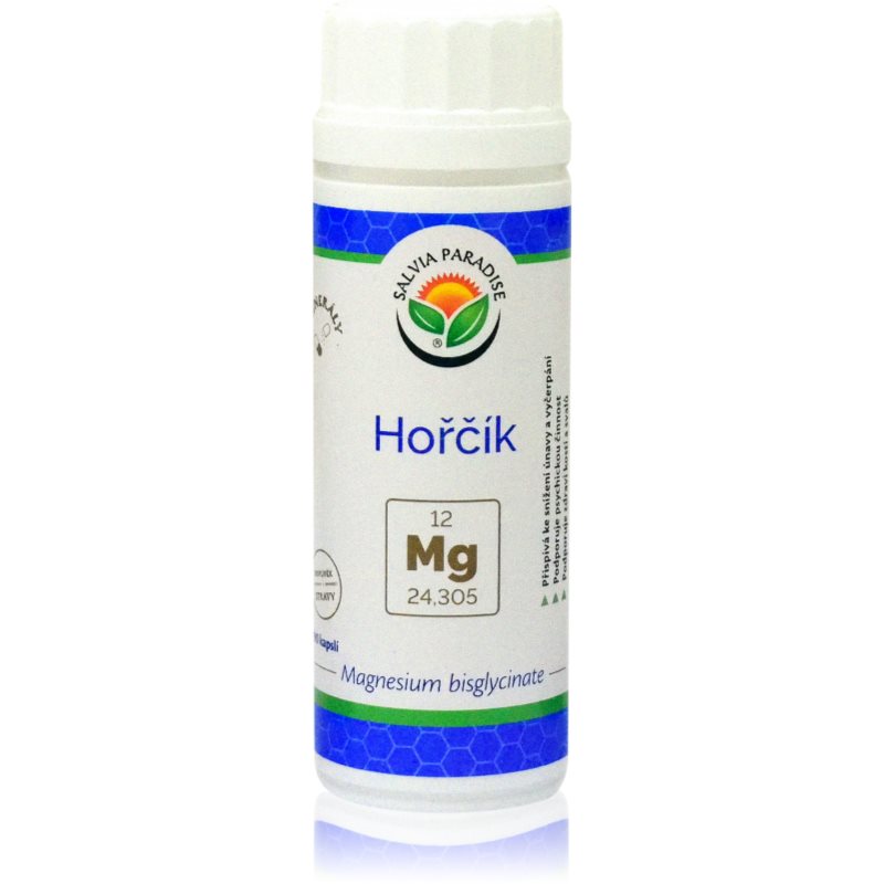 Salvia Paradise Magnesium bisglycinate kapsle pro efektivní doplnění hořčíku 90 cps