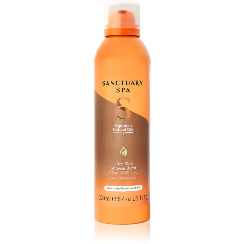 Sanctuary Spa Signature Natural Oils ošetrujúca sprchová pena s vyživujúcim účinkom 200 ml