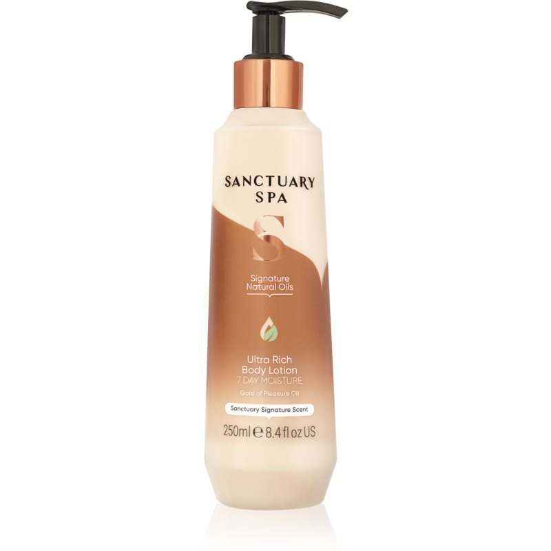 Sanctuary Spa Signature Natural Oils intensive moisturising body lotion 250 ml

