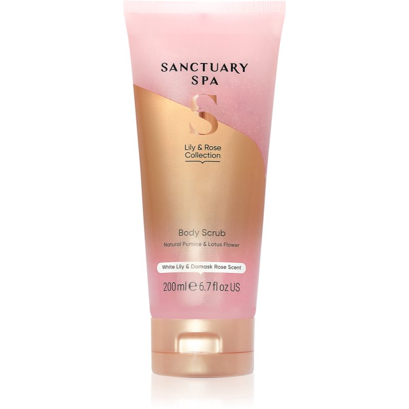 Sanctuary Spa Lily & Rose gel scrub with smoothing effect 200 ml
