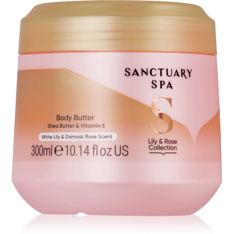 Sanctuary Spa Lily & Rose hĺbkovo hydratačné telové maslo 300 ml