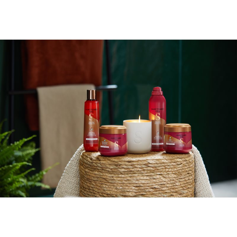 Sanctuary Spa Ruby Oud Nourishing Shower Oil With Nourishing Effect 250 Ml