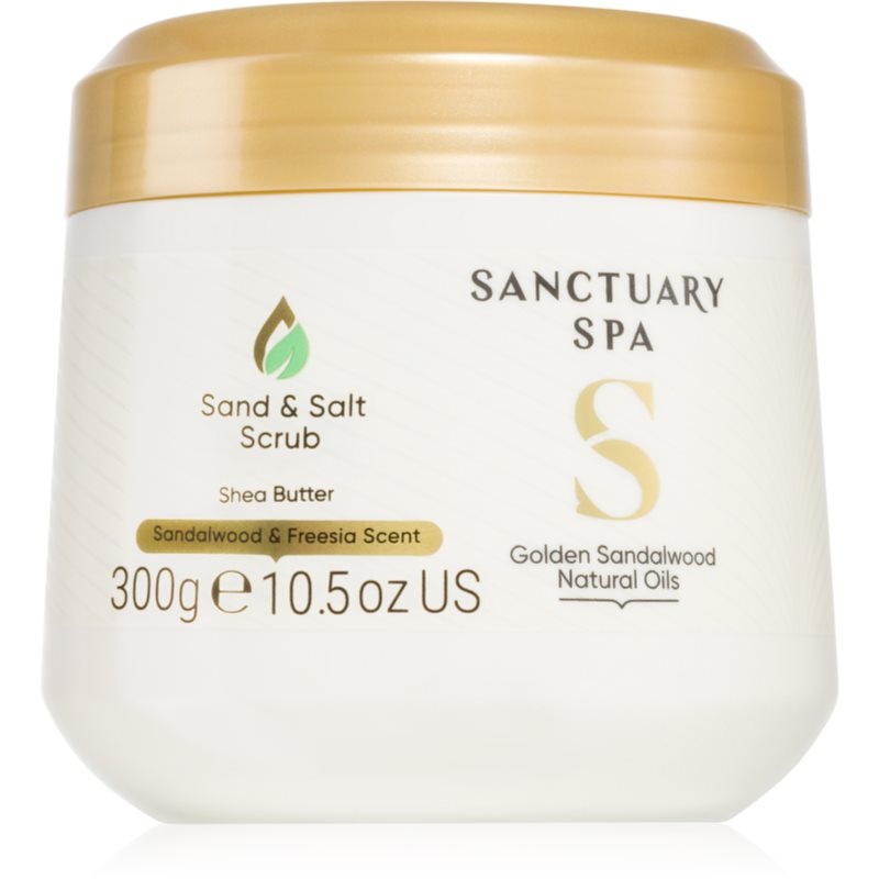 Sanctuary Spa Golden Sandalwood salt scrub for the body 300 g
