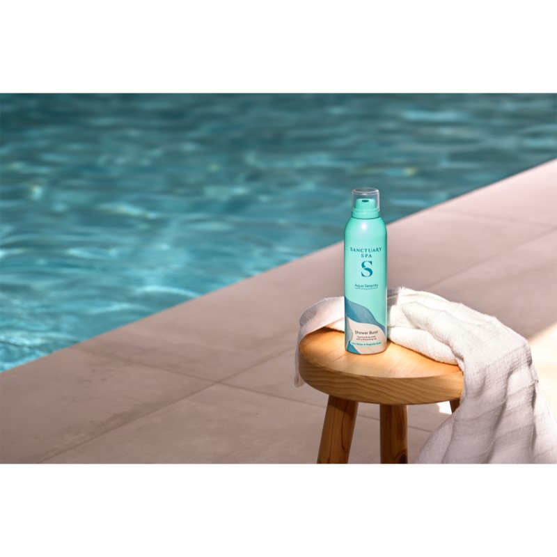 Sanctuary Spa Aqua Serenity sprchová pěna 200 ml (obrázek 3)