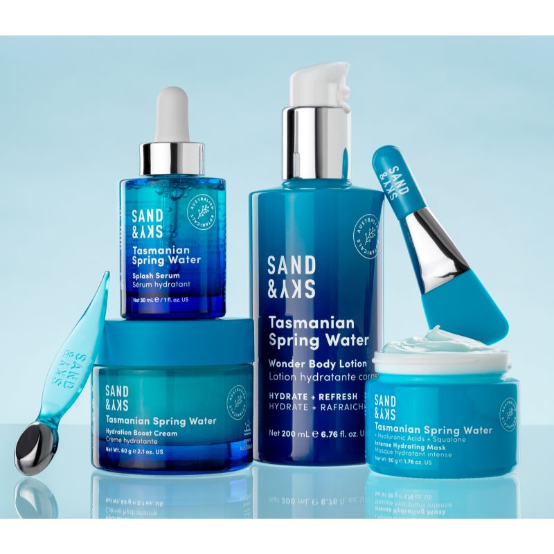 Sand & Sky Tasmanian Spring Water Hydration Boost Cream Light Gel-cream For Intensive Hydration 60 G