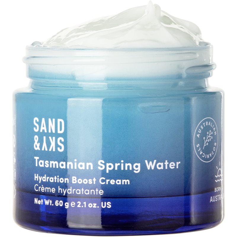 Sand & Sky Tasmanian Spring Water Hydration Boost Cream легкий гелевий крем для інтенсивного зволоження 60 гр