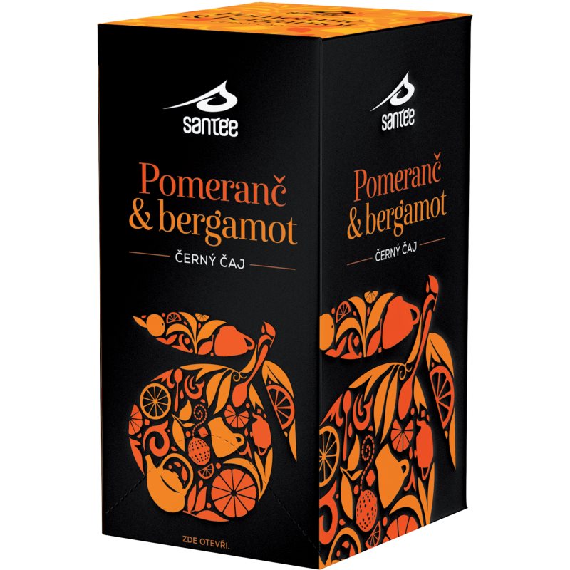 Santée Pomaranč & bergamot čierny čaj 20x1,75 g