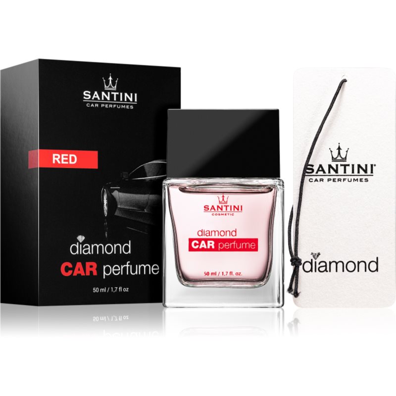 SANTINI Cosmetic Diamond Red vôňa do auta 50 ml