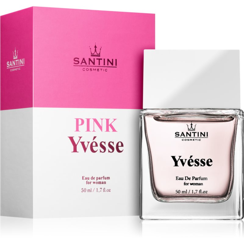 SANTINI Cosmetic Pink Yvésse Eau De Parfum For Women 50 Ml