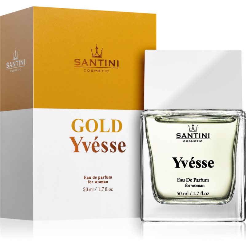 SANTINI Cosmetic Gold Yvésse Eau De Parfum For Women 50 Ml