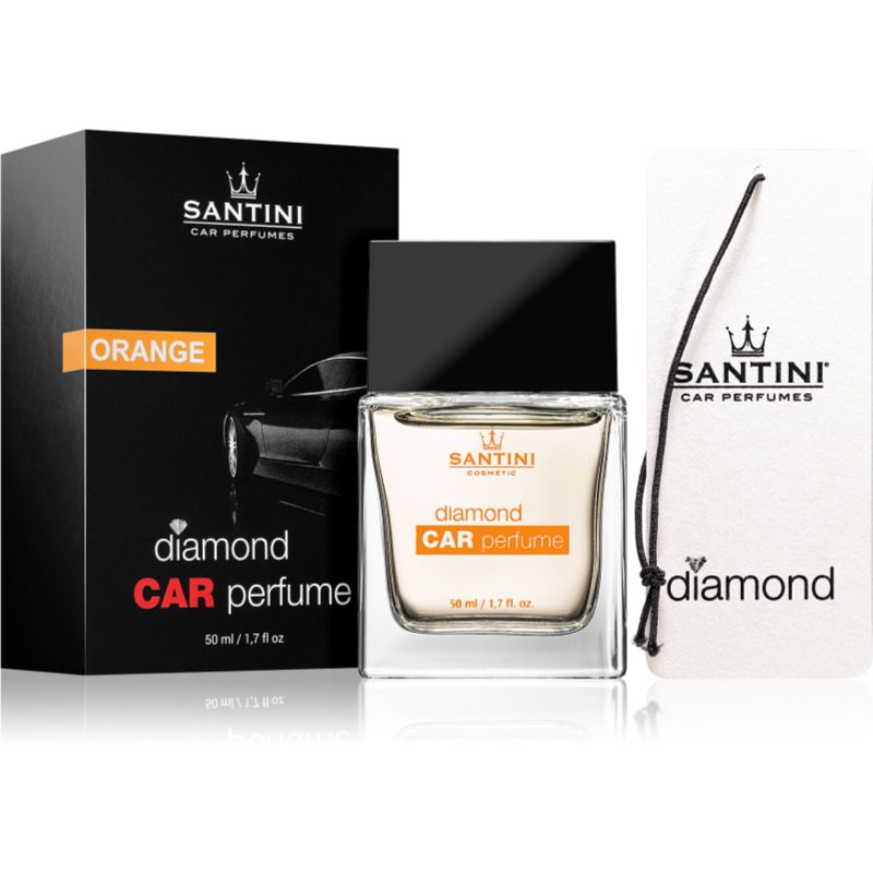 E-shop SANTINI Cosmetic Diamond Orange vůně do auta 50 ml