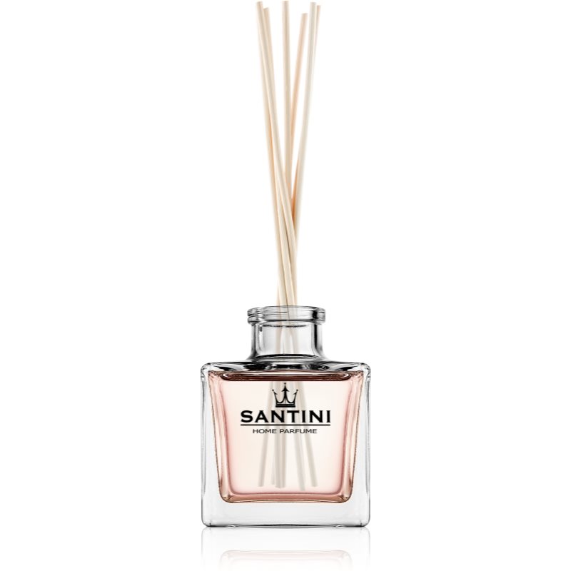 SANTINI Cosmetic Rose aroma diffuser with refill 100 ml
