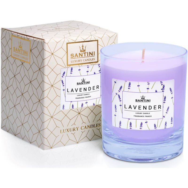 SANTINI Cosmetic Lavender kvapioji žvakė 200 g