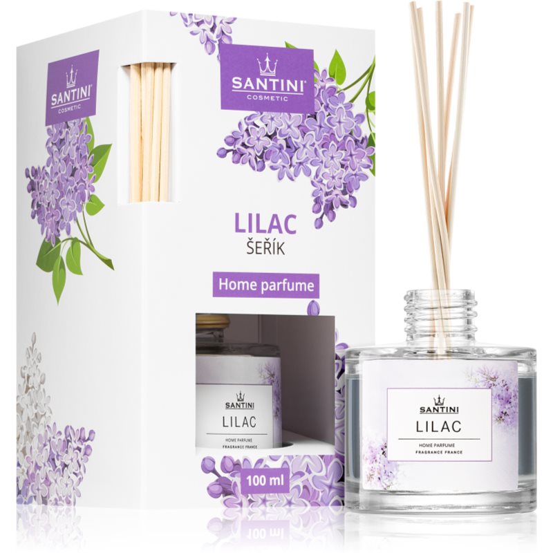 SANTINI Cosmetic Lilac Aroma Diffuser With Refill 100 Ml