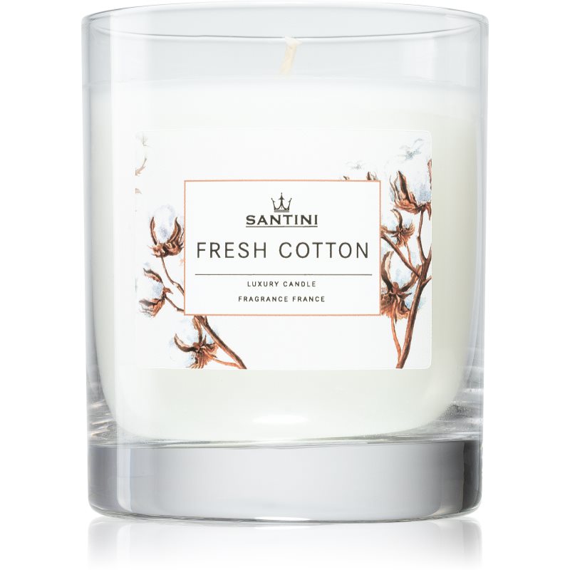 SANTINI Cosmetic Fresh Cotton Aроматична свічка 200 гр