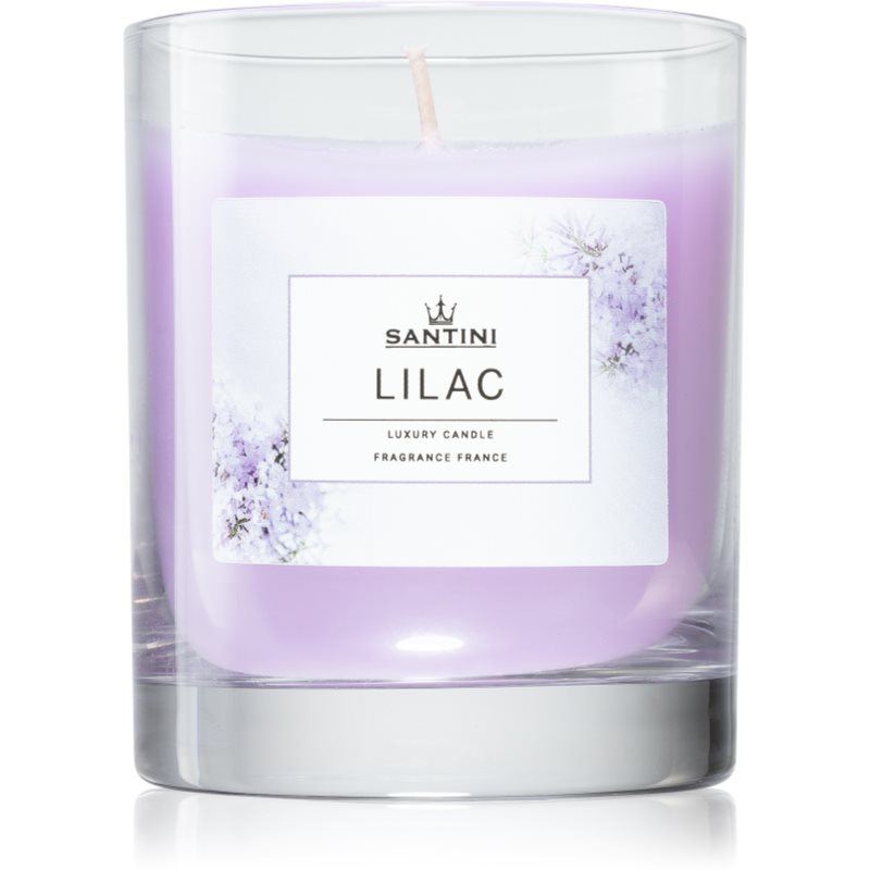 SANTINI Cosmetic Lilac Scented Candle 200 G