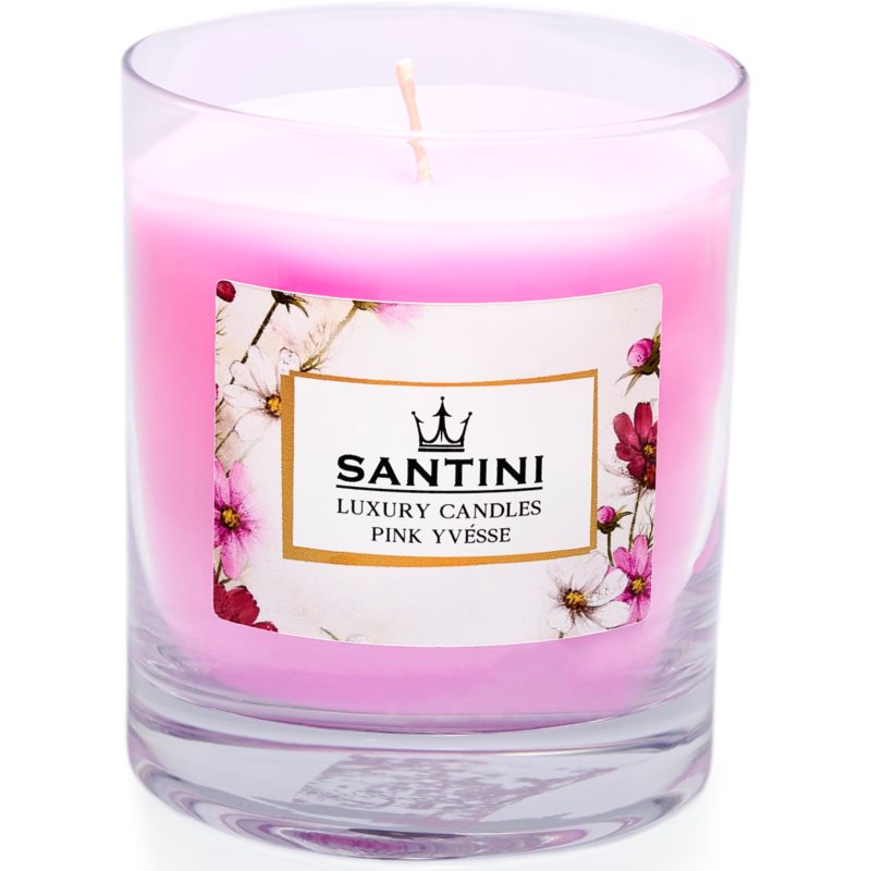 SANTINI Cosmetic Pink Yvésse Aроматична свічка 200 гр