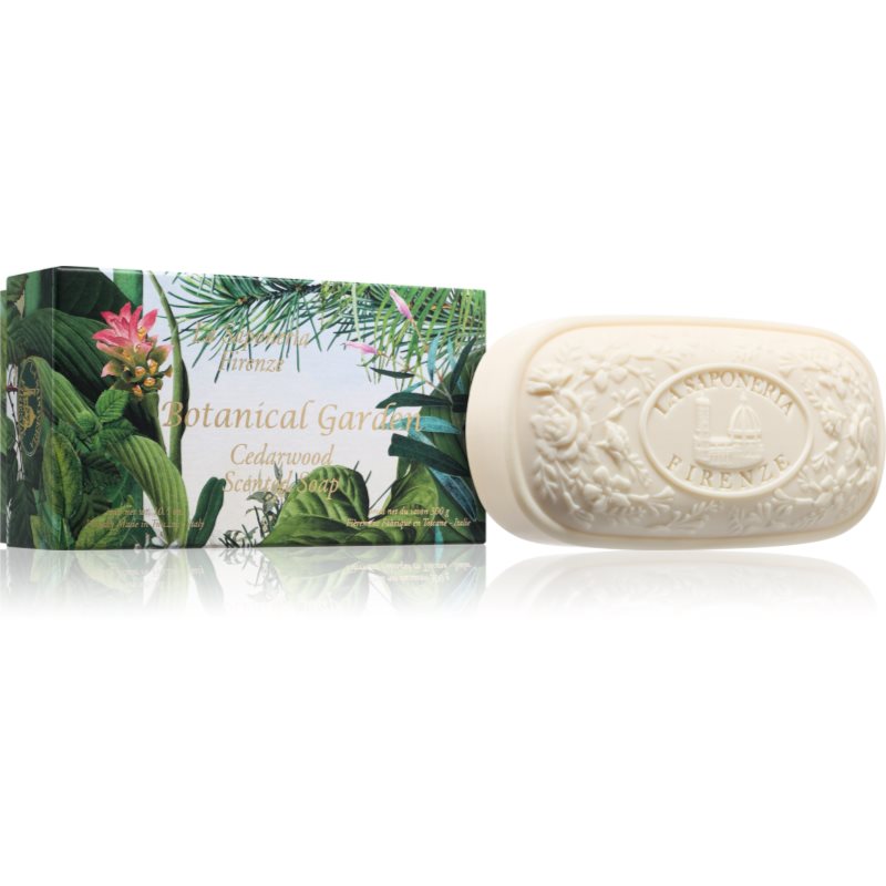 Saponificio Artigianale Fiorentino Botanical Garden Cedarwood Savon Solide Naturel 300 G