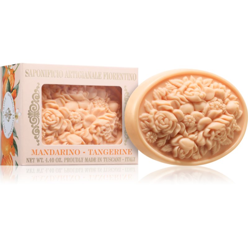 Saponificio Artigianale Fiorentino Mandarino - Tangerine natürliche feste Seife 125 g