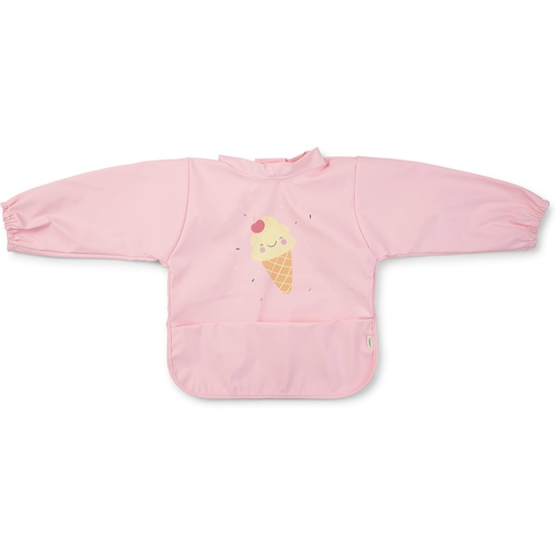 Saro Baby Waterproof Bib with Sleeves bryndák Ice Cream 1 ks