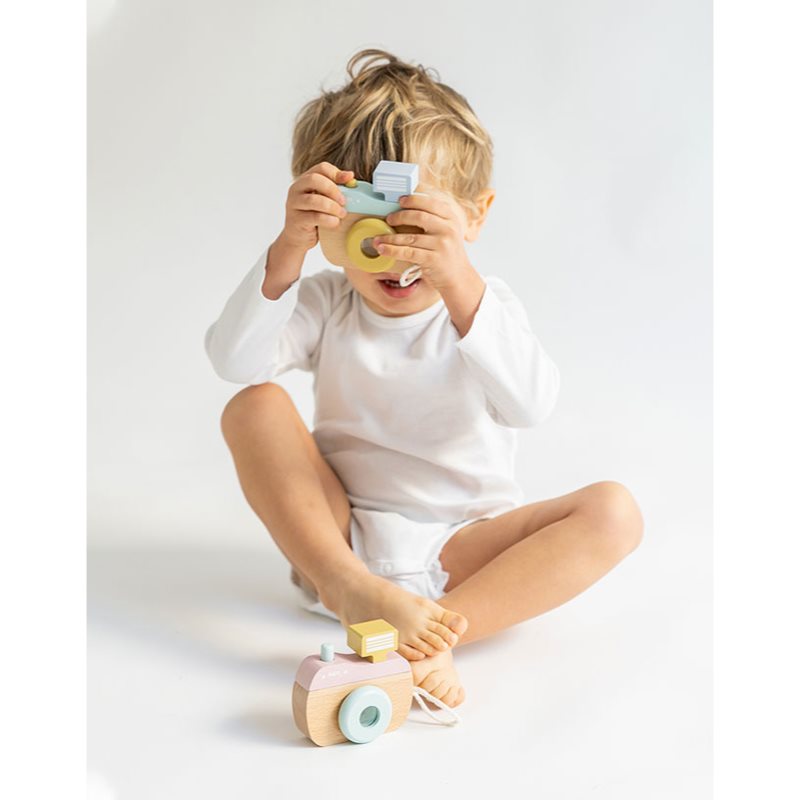 Saro Baby Wooden Camera фотоапарат з деревини 24 M+ Pink 1 кс
