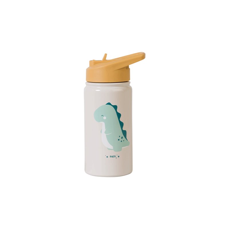 Saro Baby Saro Baby Thermos Bottle with Straw θερμός με καλαμάκι Sand 350 ml