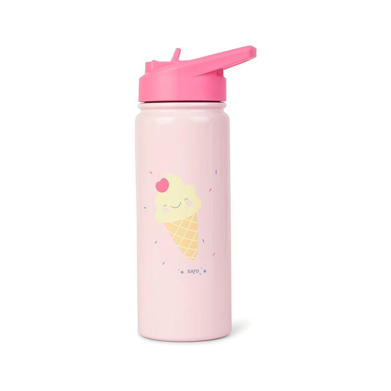 Saro Baby Thermos Bottle with Straw термос з трубочкою Ice Cream 500 мл