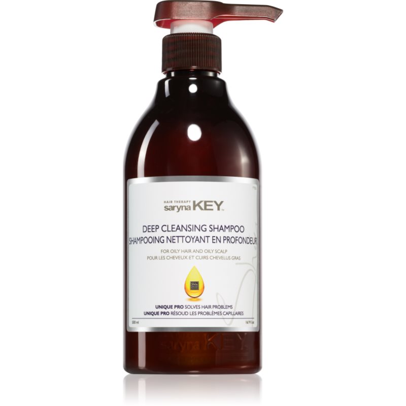 Saryna Key Saryna Key Deep Cleansing Shampoo σαμπουάν για λιπαρά μαλλιά και το δέρμα της κεφαλής 500 ml