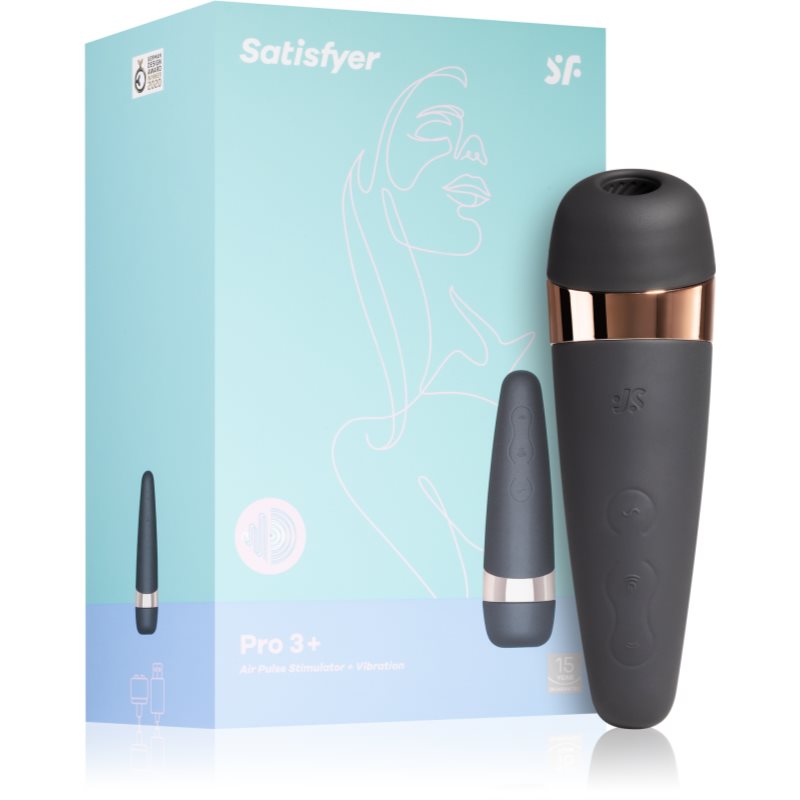 Satisfyer Pro 3+ Stimulateur Clitoridien 14,5 Cm