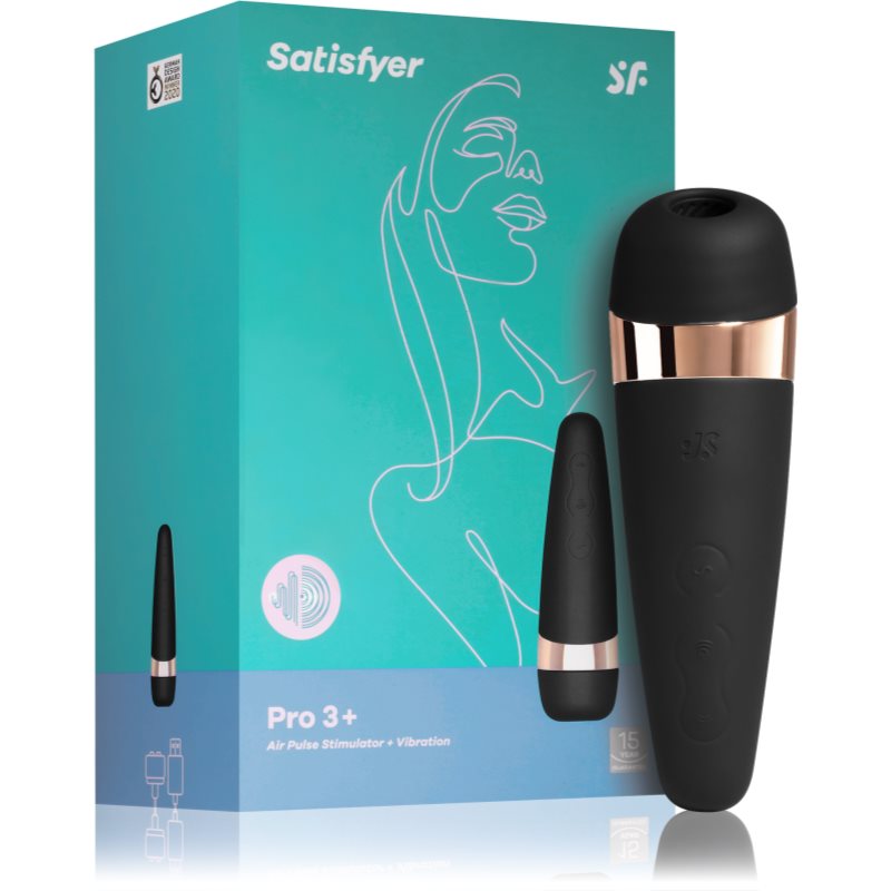 Satisfyer Pro 3+ кліторальний стимулятор 14,5 см