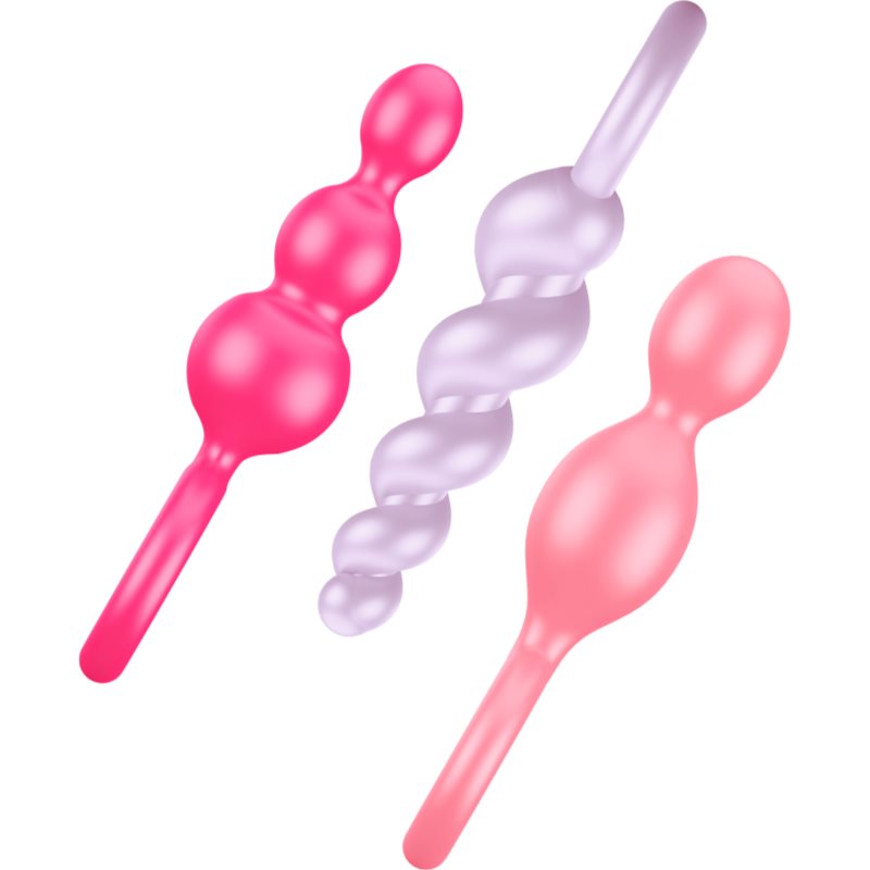 Satisfyer BOOTY CALL sada análních kolíků Color 3 ks (obrázek 4)