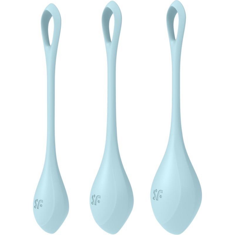 Satisfyer YONI POWER 2 TRAINING vaginální činky Blue 3 ks (obrázek 4)