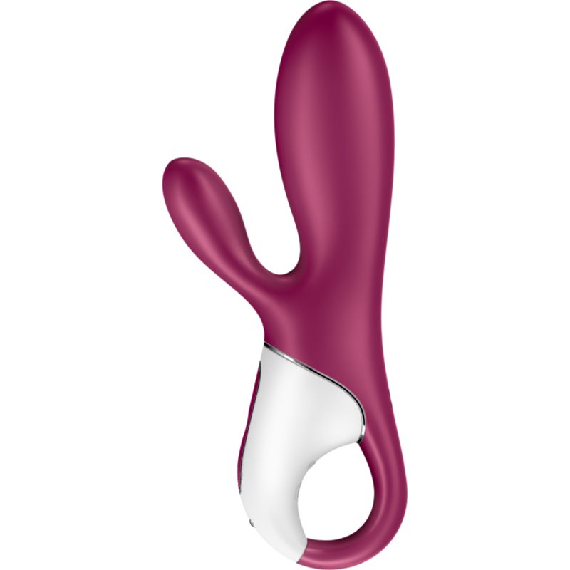 Satisfyer HOT BUNNY CONNECT APP Vibromasseur Muni D’un Stimulateur Clitoridien Violet 17,3 Cm