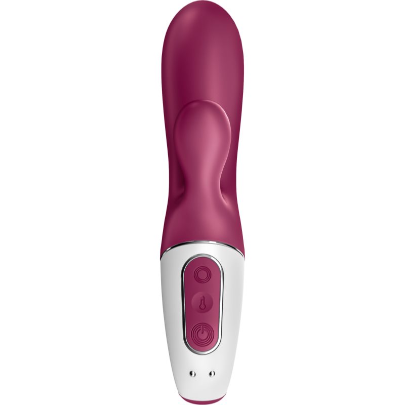 Satisfyer HOT BUNNY CONNECT APP vibrátor se stimulátorem klitorisu Violet 17,3 cm (obrázek 5)