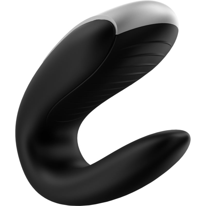 Satisfyer Double FUN Vibromasseur Pour Couples Black 9,2 Cm